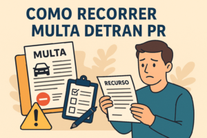 Como Recorrer Multa DETRAN PR